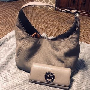Michael Kors purse and wallet